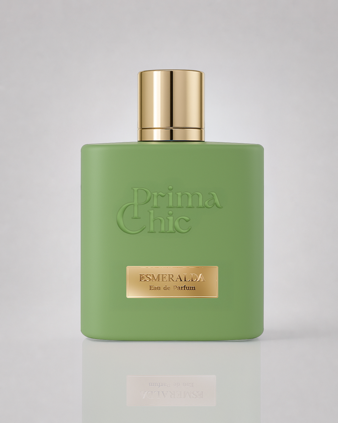 Prima Chic Esmeralda unisex eau de parfum 100ml bottle, fresh green rose perfume in Dubai UAE