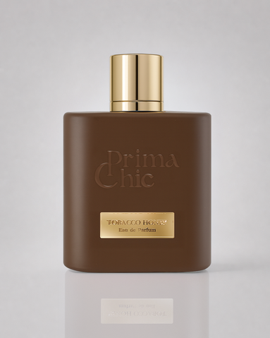 Prima Chic Tobacco Honey unisex eau de parfum 100ml bottle, sweet smoky tobacco, Perfume in Dubai UAE