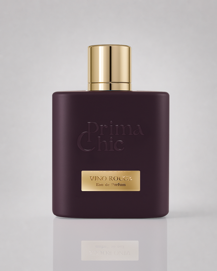 Prima Chic Vino Rouge unisex eau de parfum 100ml bottle, warm spicy oud perfume in Dubai UAE