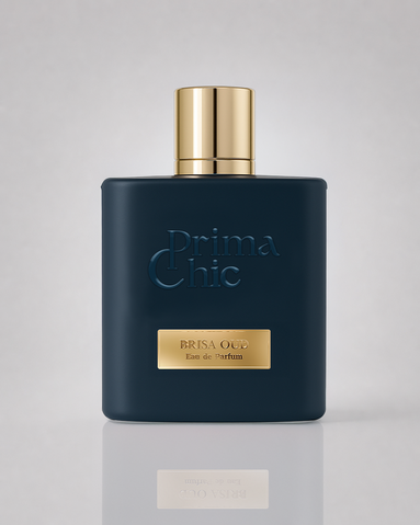 Prima Chic Brisa Oud men's eau de parfum 100ml bottle, spiced woody oud perfume in Dubai UAE