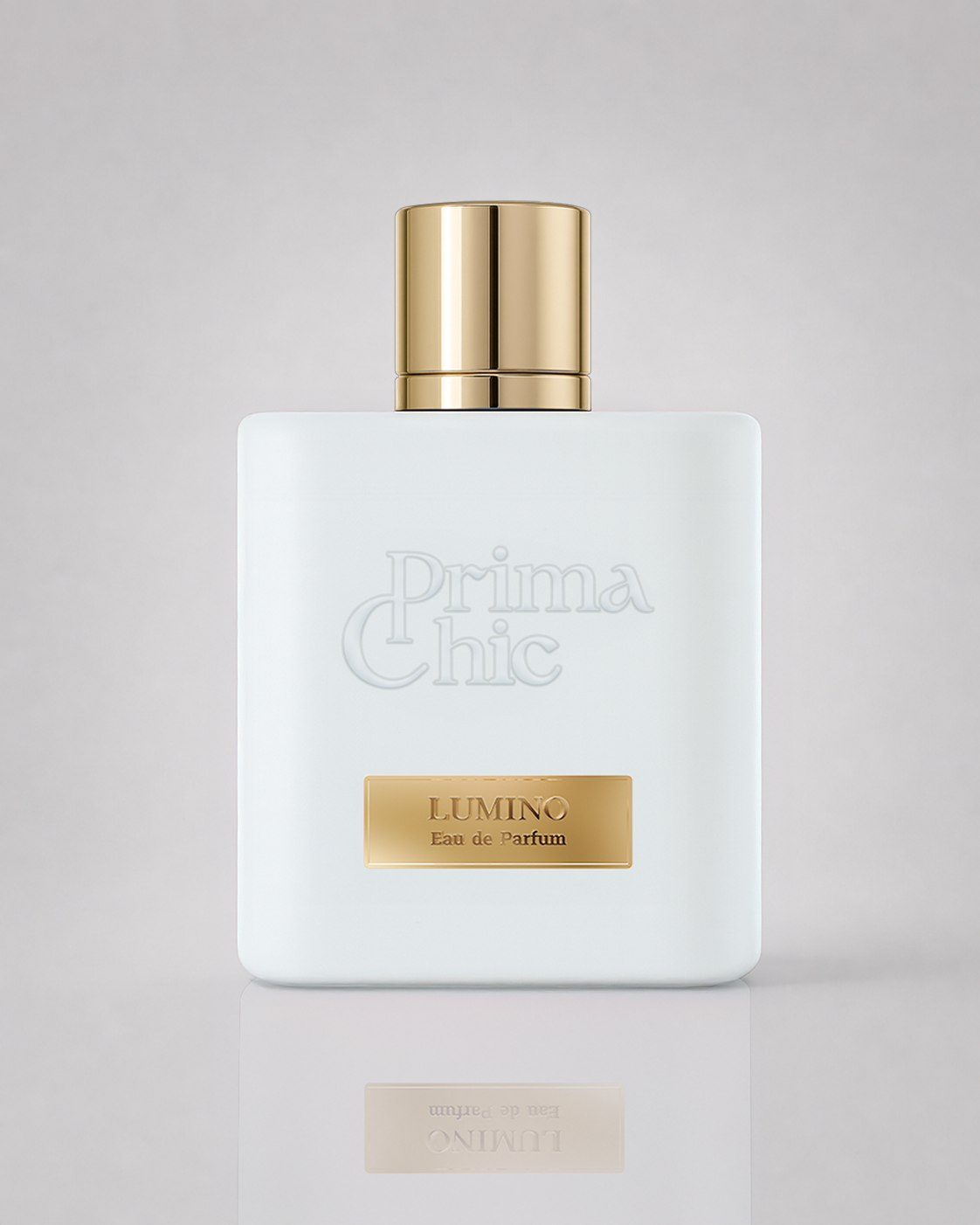 Prima Chic Lumino men's eau de parfum 100ml bottle, citrus with amber & Vanilla perfume in Dubai UAE