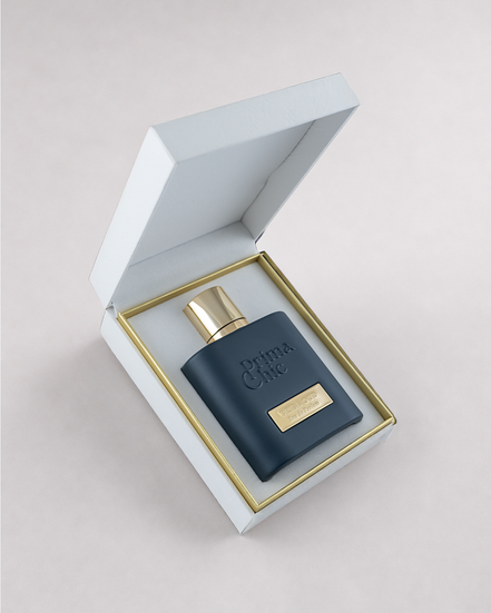 Brisa Oud men's eau de parfum 100ml by Prima Chic - bottle side angle, spiced woody oud perfume Dubai