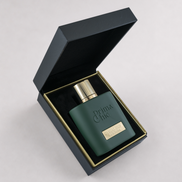 Casual Oud unisex eau de parfum 100ml by Prima Chic - bottle side angle, oud leather perfume Dubai
