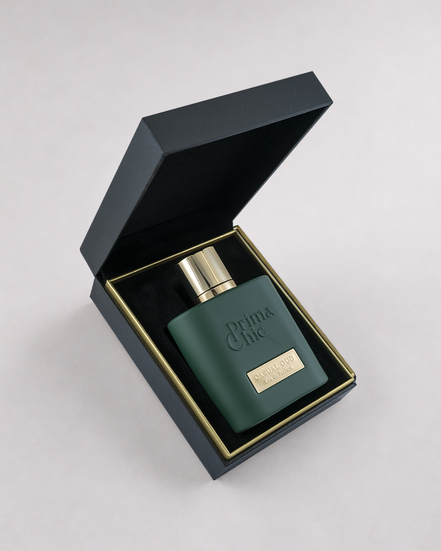 Casual Oud unisex eau de parfum 100ml by Prima Chic - bottle side angle, oud leather perfume Dubai
