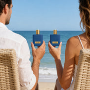 Prima Chic Sapphire unisex eau de parfum 100ml fragrance notes - Lemon & Saffron, Rose & Jasmine, Oud & Amber