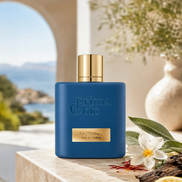 Prima Chic Sapphire eau de parfum key ingredients - spicy floral oud unisex   perfume, Dubai UAE