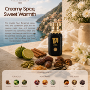 Prima Chic 11:11 unisex eau de parfum 100ml fragrance notes - Bergamot, Cinnamon & Cardamom, Date, Praline & Tuberose, Benzoin, Vanilla & Tonka
