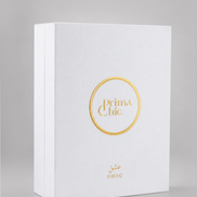 Ishaq women's eau de parfum 100ml by Prima Chic - lifestyle shot, gourmand powdery perfume Dubai